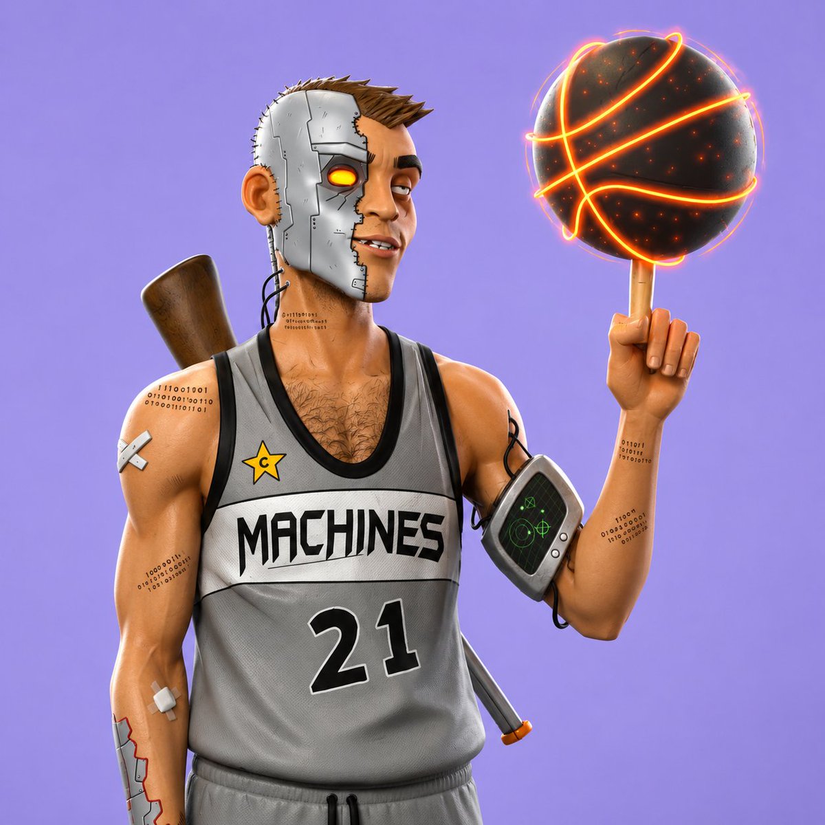 MikeMummy40's tweet photo. These two are arch enemies...
#terminator #matrix #basketballart https://t.co/DsadNjbUr8
