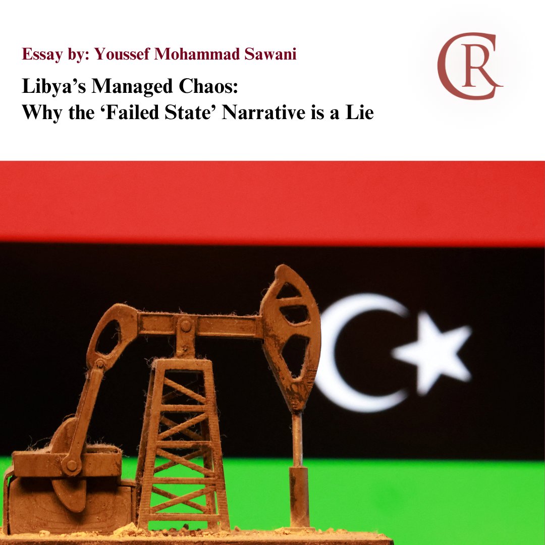 CairoReview's tweet photo. International commentary on Libya has been trapped in a patronizing loop. It’s time to emerge from that narrative.

Read more from Youssef Sawani @YoussefSawani , professor of politics and international relations at the University of Tripoli.

https://t.co/JVZYpHq9rZ https://t.co/eDOAbH6vMk