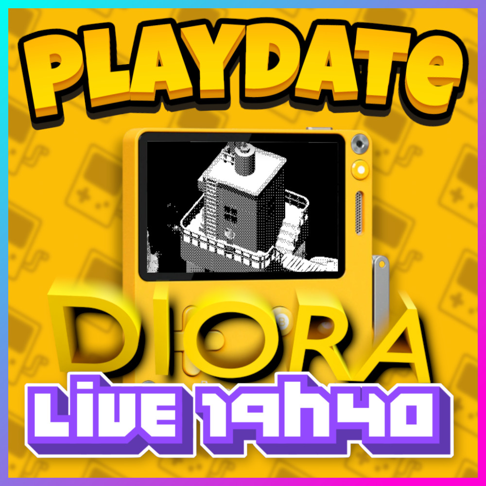 johndostudio's tweet photo. Nous reprenons Diora @playdate ce soir sur les niveaux liés à l'accéléromètre de la console😬🟡
On peut envisager de voir la fin de l'aventure, si j'arrive à relever le challenge que demande ces niveaux sur un live 😅
👉 https://t.co/1RrhxMNYDK
#playdate #diora #gaming https://t.co/WwflLHrilf
