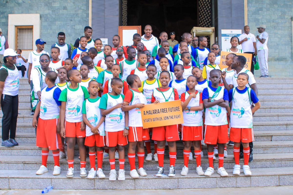 KinuaFoundation's tweet photo. Every school that walked with us made a difference. Together, we're raising a generation that will help end malaria. 
Thank you! 
 #ParliamentaryMalariaWalk #EndMalaria https://t.co/dCu9EZLVkl