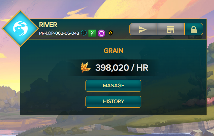 isaac777NFT's tweet photo. New land activated! 🔥#Pretoria Region43 --> Producing Grain; Reason: I belive the next Land 2.0 devolopment consume more grain.👨🌾 #VoV Verico card "BrimstoneWerebull" onboard --> #Foreman👩🚒 https://t.co/ojFYLQaROf