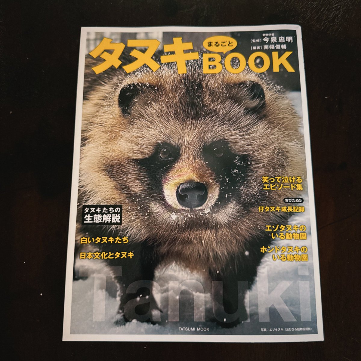 Ryuflat's tweet photo. タヌキまるごとBOOK
Kindle版で買いましたが、立ち読みしたら紙の方が圧倒的に良かったので購入笑
電子と紙は使い分けはしても優劣はあまり意識してませんでしたが、これは違った。
べにまる君もいる📚 https://t.co/N13PJ4JGLv