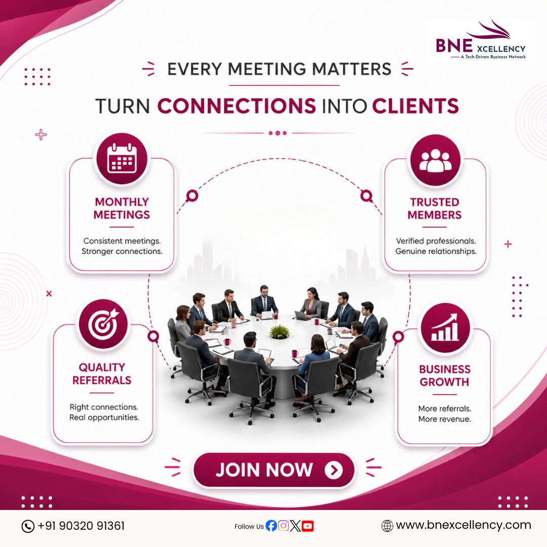 BnExcellen18799's tweet photo. Every Meeting Matters. Every Connection Counts.
Join BNE today and turn connections into clients.
#BNE #BusinessNetworking #BusinessGrowth #Referrals #Networking #Entrepreneurs #BusinessOwners #ProfessionalNetworking #TrustedConnections #GrowTogether https://t.co/kORLh2DaN9