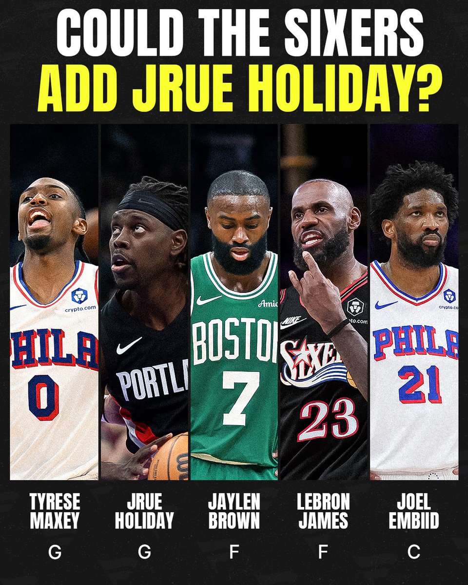 FanaticsBook's tweet photo. Rumor is the Sixers might not be done adding 👀 https://t.co/26vwUeQG1V