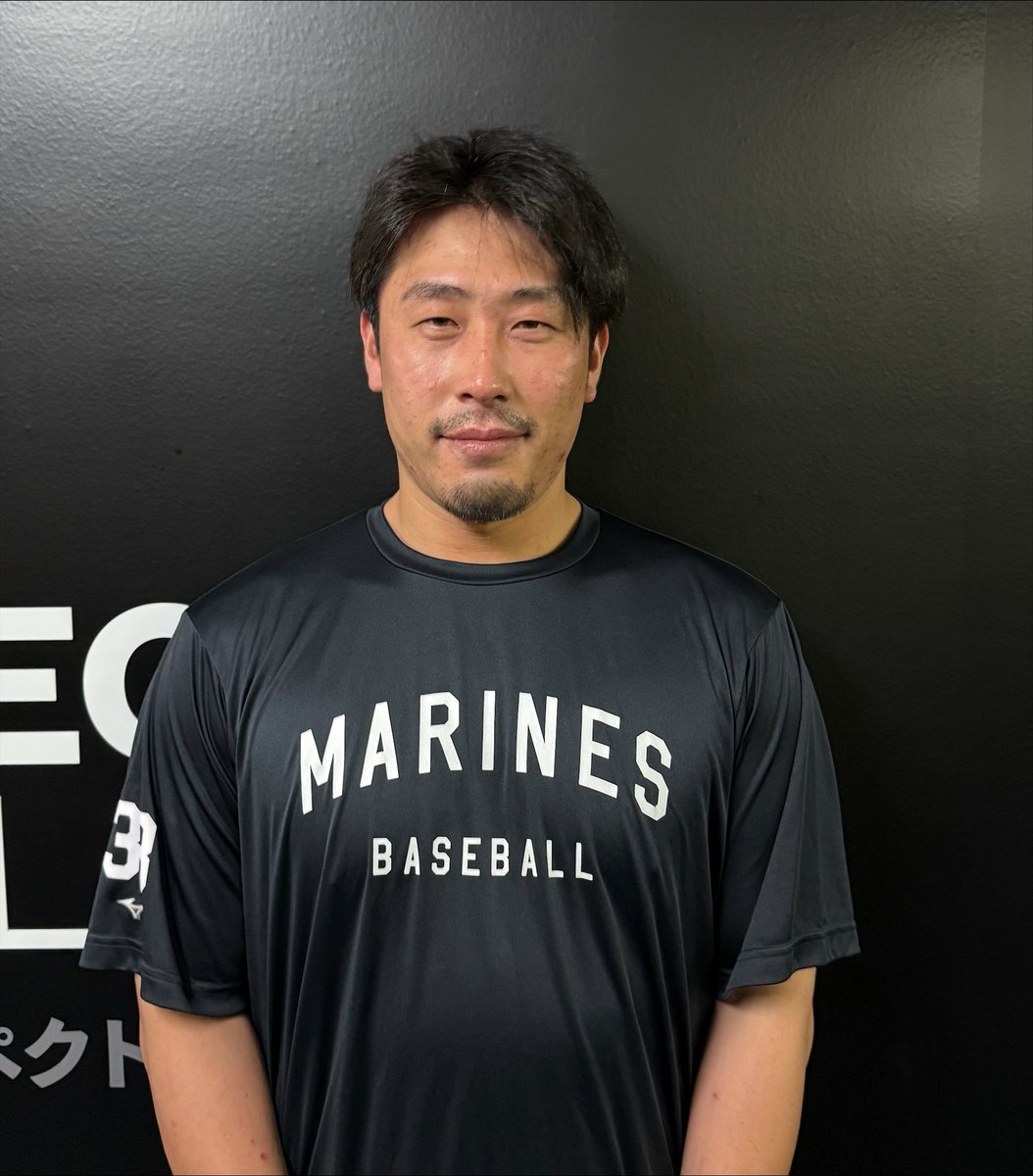chibalotte_pr's tweet photo. ZOZOマリンでは本日チーム練習再開！
「後半戦も頑張ります」と #八木彬 投手。
#chibalotte #広報 https://t.co/ZmtWpyvun5