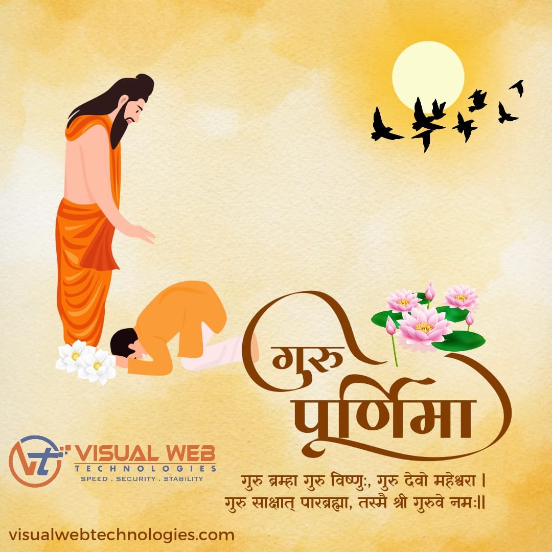 visualwebtechno's tweet photo. 🌼 Happy Guru Purnima 🌼

Today, we bow to the ones who light the path of knowledge, wisdom, and growth — our Gurus. 🙏
May their teachings continue to inspire us and guide us to success in every step of our lives.

Let’s take a moment to thank the mentors who helped shape https://t.co/mW1pKlGb2z