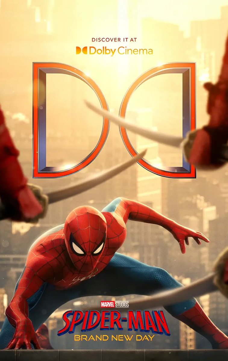 Kiroong's tweet photo. 스파이더맨: 브랜드 뉴 데이

Spider-Man: Brand New Day

#스파이더맨브랜드뉴데이
#SpiderManBrandNewDay
#돌비시네마 
#메가박스
#남양주현대아울렛
#DolbyCinema 
#Megabox https://t.co/Ba0YeM9DR0