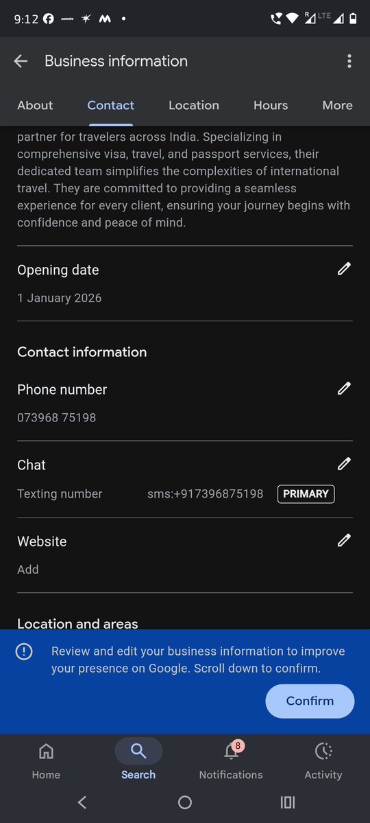ysatish656's tweet photo. @googlemaps I have Updated my Google business profile very long back and since Im updating contact it is not even displaying in Google business profile please ask Team to approve contact details immediately 
What is the issue for updating my contact which is same in Banner ? https://t.co/fHmP5MZUsi