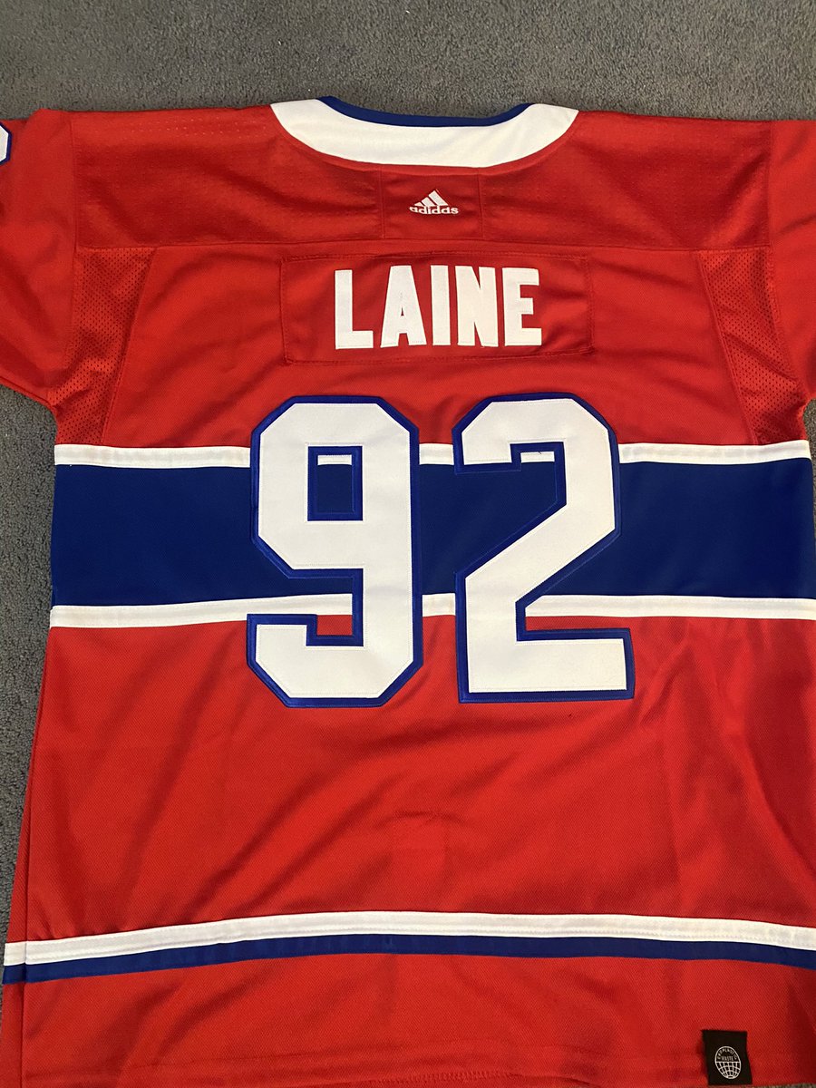 jbmovic's tweet photo. True or not gotta flex the knockoff Laine jersey go Flyers ty for potentially brining my Fortnite goat home https://t.co/c793WhQjz5