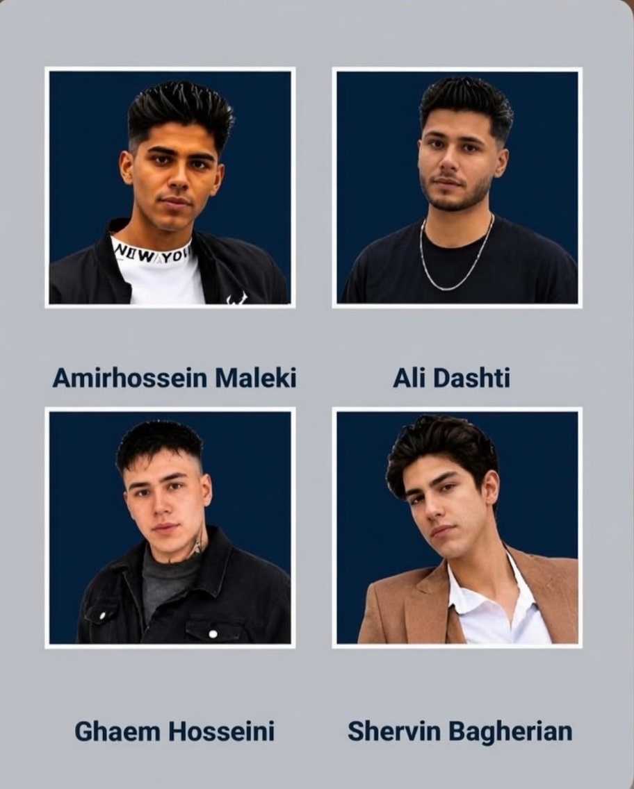 TajAlsaltaneh's tweet photo. 🆘📢🆘📢🆘📢🆘📢🆘📢🆘📢🆘📢

              THE CLOCK IS TICKING!!
FOUR MORE YOUNG LIVES HANG BY A THREAD TONIGHT.

The terrorist regime has called the families of Ali Dashti (19), Amirhossein Maleki (19), Ghaem Hosseini (20), and Shervin Bagherian for their final visits. 

These four protesters from the #AlikhaniSquare case in Isfahan have been moved to solitary. 

Execution is imminent.
They are not criminals. 
They are Iran’s sons, arrested for rising up, tortured into forced confessions, and now facing the noose while the world looks away.

Silence is complicity.
RAISE THEIR NAMES!!

@LauraLoomer
@VividProwess
@POTUS
@marklevinshow

#StopExecutionsInIran