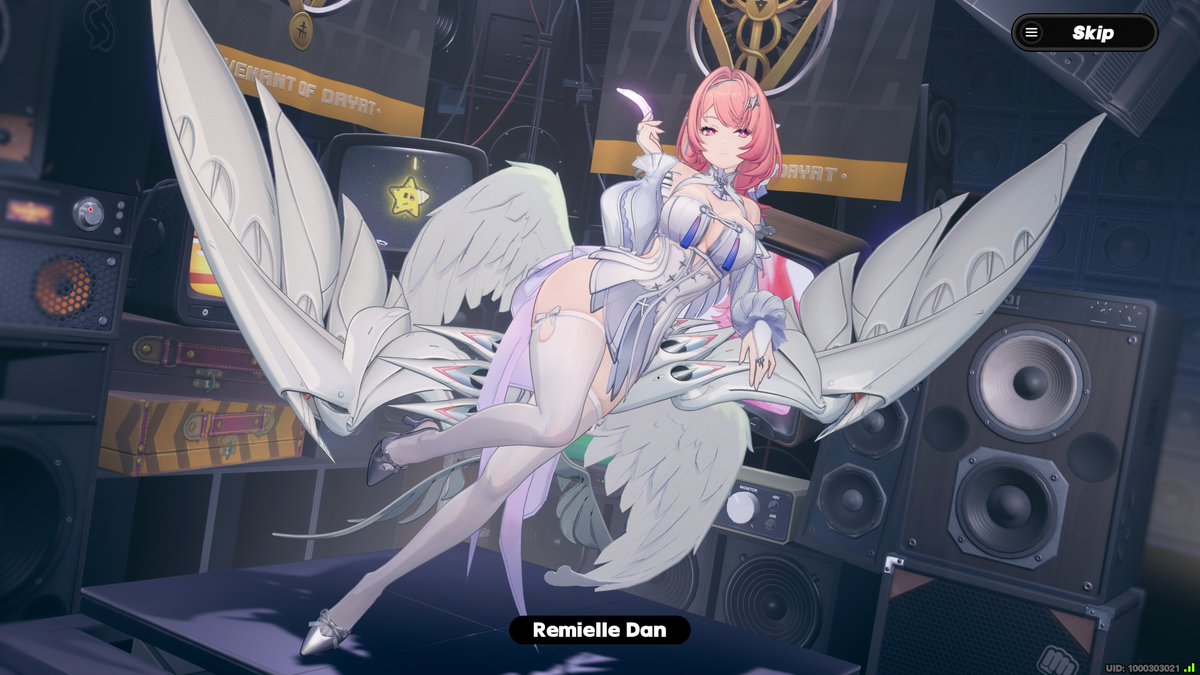 SamVegito's tweet photo. Heck yes!! I won my 50/50 and got Remielle!! #zzzero #ZZZ2ndANNI https://t.co/M1DbC1eCq9