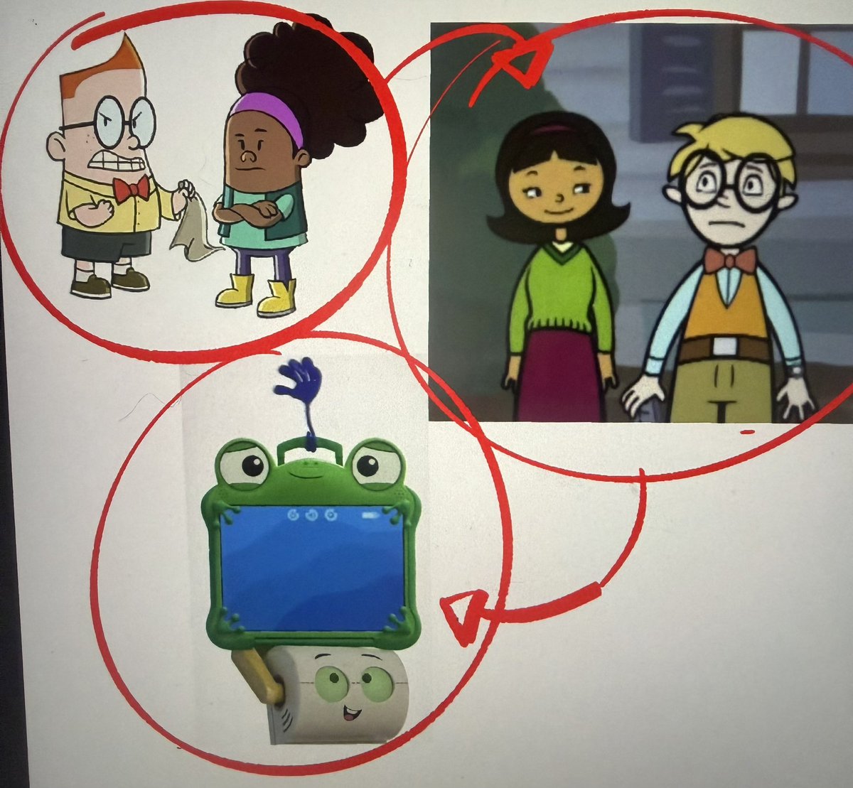 kuneshoo's tweet photo. trust me THEY ARE ALL THE SAME!!!!!!!!!!!!!!! #wordgirl #smartypants #melvinsneedly https://t.co/i88MKxp9JN