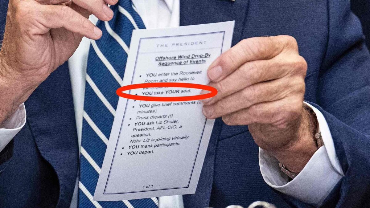 StandishofFL's tweet photo. @Netjet687476 @FullOfGraceUS I think I’ve got you beat, brother. This is Biden having to be told to sit in HIS seat as opposed to anyone else’s. https://t.co/8W99mfe8VO