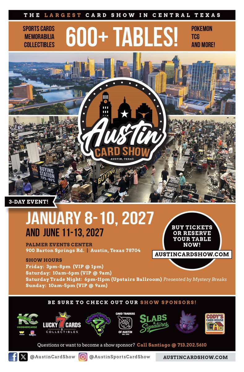 AustinCardShow tweet picture