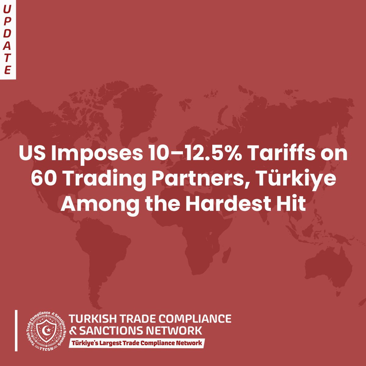 ttcsnetwork's tweet photo. USTR has finalised Section 301 tariffs of 10% or 12.5% on goods from 60 economies, covering 99.4% of US imports, after concluding in June that all 60 had failed to impose and effectively enforce a ban on forced-labour imports.
#TTCSN #HERDEM #Section301 #USTariffs #ForcedLabor https://t.co/bJ8vNgrivu