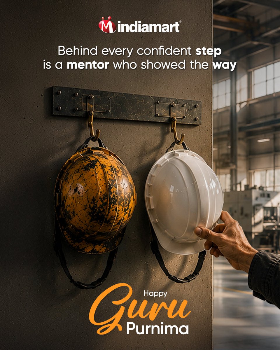 IndiaMART's tweet photo. The guidance that built yesterday, continues to build tomorrow.

Happy Guru Purnima.

#IndiaMART #KaamYahinBantaHai #GuruPurnima #B2BIndia #MSMEs https://t.co/4gok4VJalG