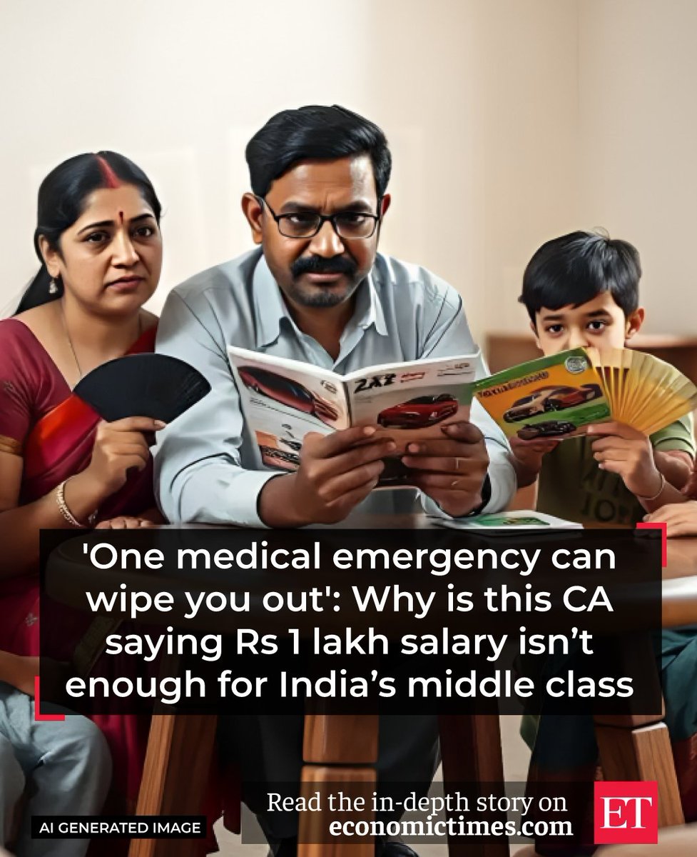 IndiaNewGen's tweet photo. If Anand Mahindra sells 3xo at 15L &amp; govt takes away 5L &amp; ask mahindra to build car within 10L, employees salary, R &amp;D, rents etc will mahindra work?

Mahindra deducts all expenses &amp; pay 25k tax at 25% at say 1L profit whereas a salaried class pay 5L tax on 15L &amp; then spend. https://t.co/DV8bVdaELa