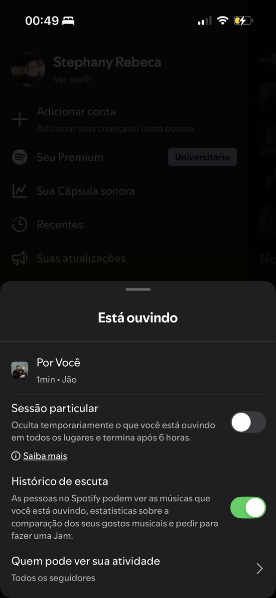 ttdastephany_'s tweet photo. hoje foi dia de escutar por você o dia inteiro 🥰🥰🥰🥰 https://t.co/1h3NH7DyAM