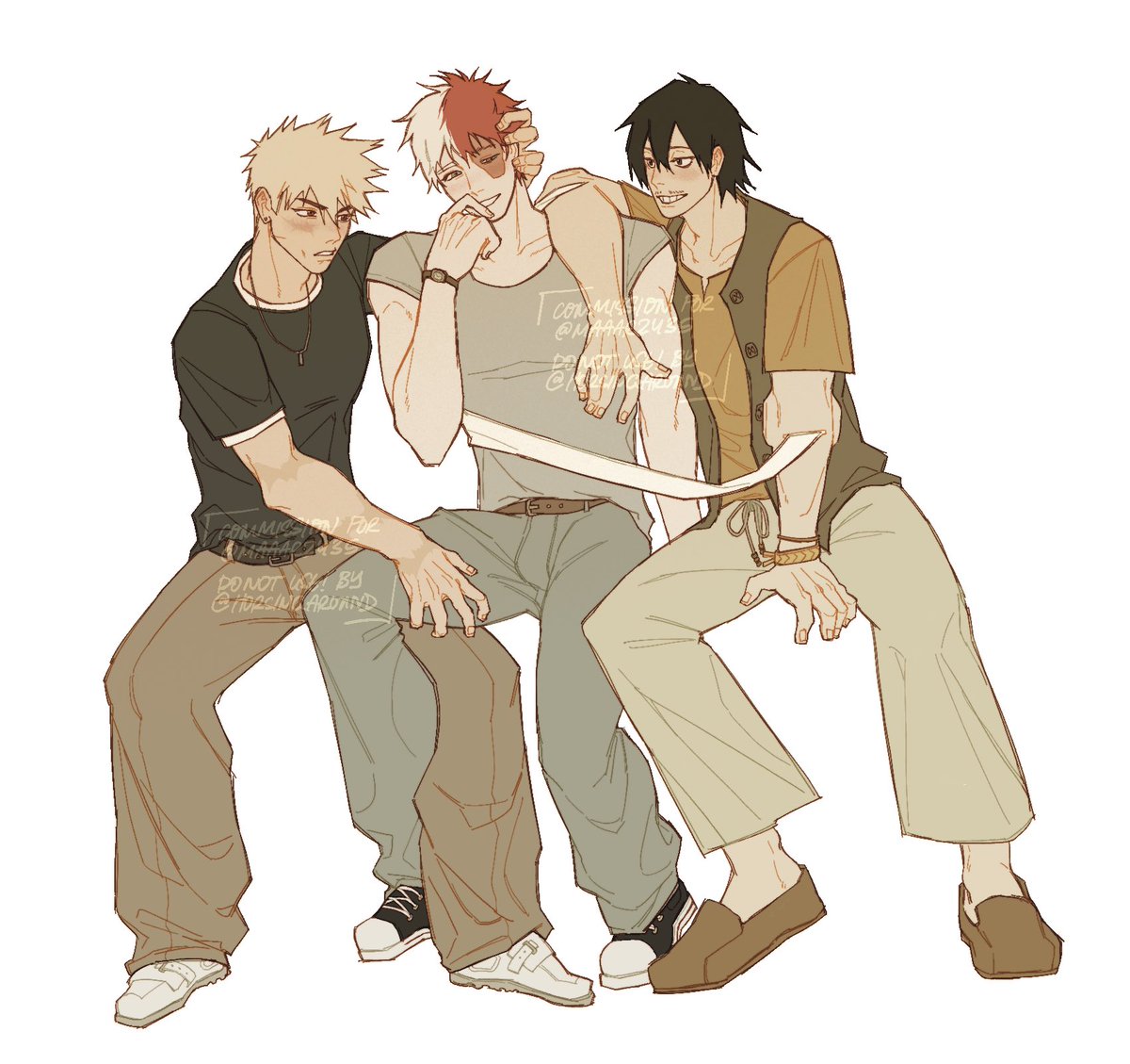 horsinqaround's tweet photo. #mha #bnha 
bakutodosero comm for @maaar2435 😛 https://t.co/6ZWSdWbmbf