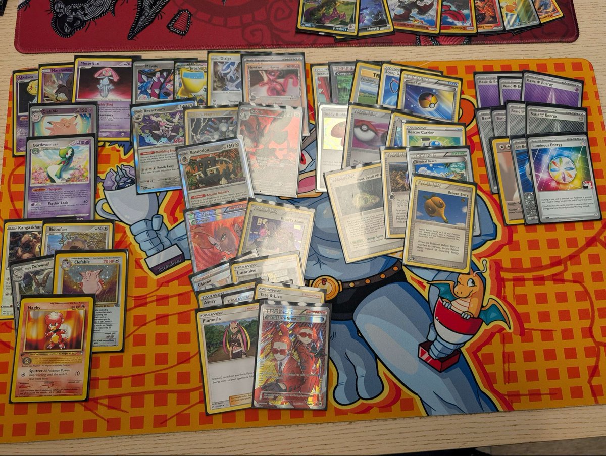 Dogsleep103's tweet photo. Wilmington Cube draft 3-0 decks from the past three drafts. Fr. - Special Chungus Box, Metal Control, and Tar Pit Fire! https://t.co/pXRPC9fEAM