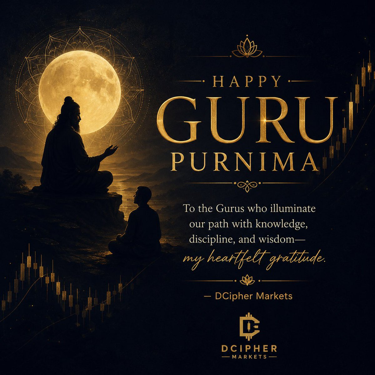 DCipherMarkets's tweet photo. Every trader remembers the first profitable trade.
Great traders remember the person who changed the way they think.

This Guru Purnima, thank the one who shaped your mindset—not just your portfolio.

🙏

#GuruPurnima #IndianStockMarket #Investing #TradingEducation https://t.co/mXI5LIzDVN