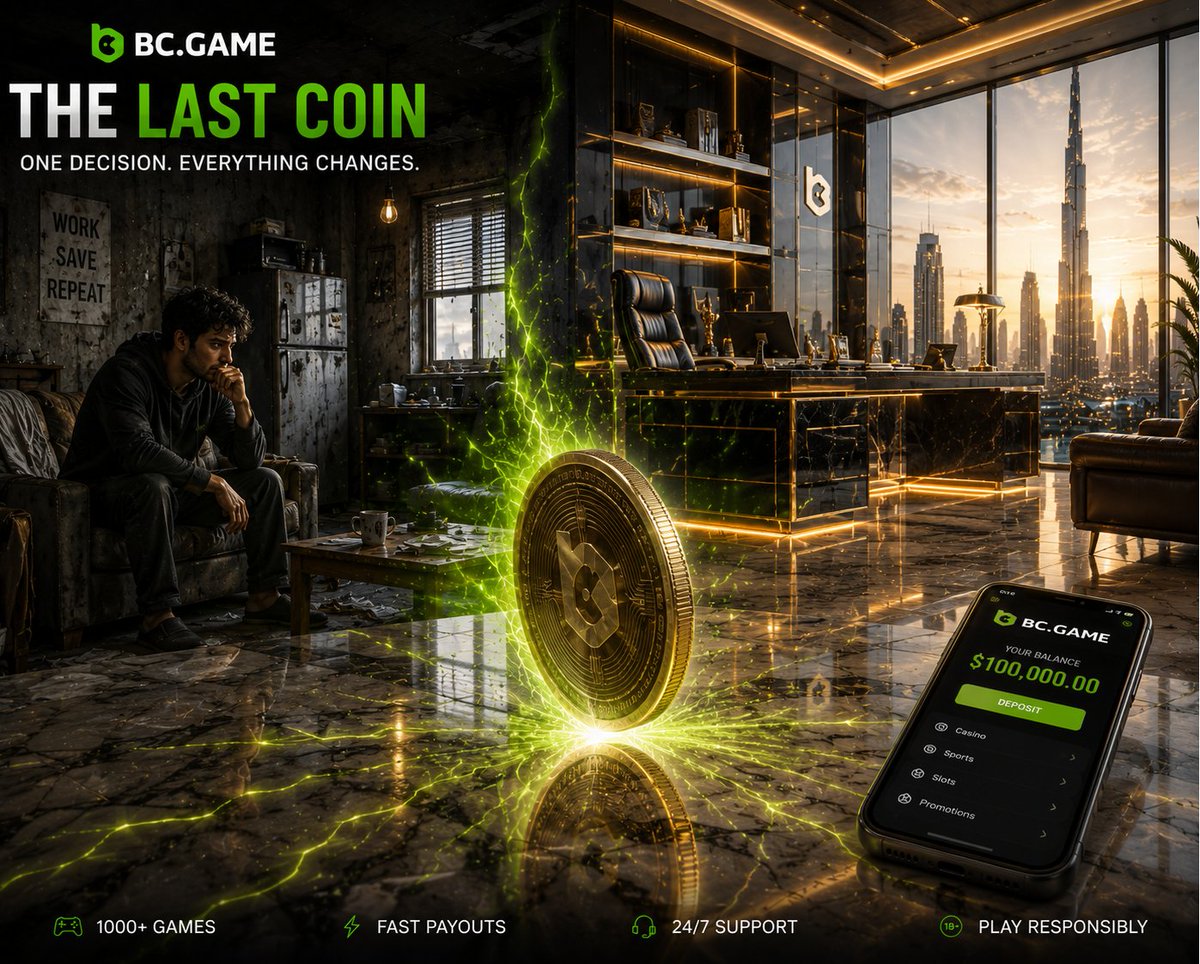 YASHKHAN9942340's tweet photo. One choice can rewrite your story. ๐ชโจ
Sometimes the last coin is the first step toward something bigger. ๐
UID: 26764269
@bcgame
#BCGAME #Crypto #BTC #Web3 #Gaming #WinBig #GameOn #CryptoCommunity #PlaySmart #FastPayouts https://t.co/7bSmNyyZxa