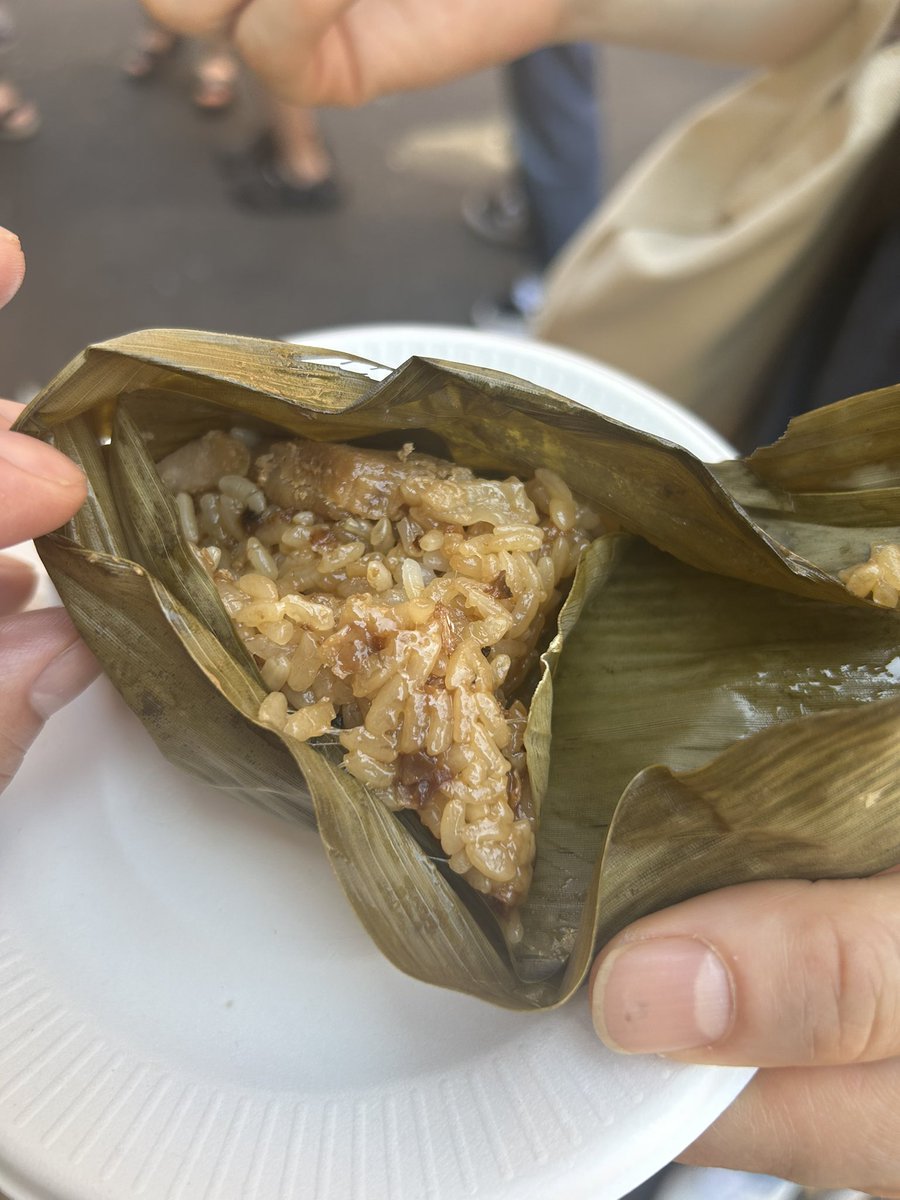 ren__muscle's tweet photo. ちまきがうまい😋 https://t.co/S4Zt9HewaY