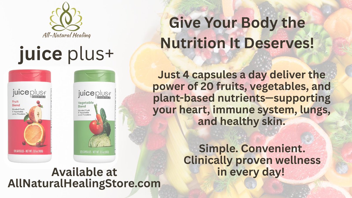 DrMikeHouseSRQ's tweet photo. All your daily fruit and veggies in one serving!
Get yours today at: https://t.co/CGfxrtsA2s
#WholeFoodNutrition #HealthyLiving #ImmuneSupport #HeartHealth #WellnessJourney https://t.co/E0h1yEOZ9p