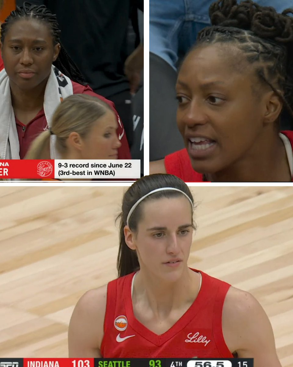 WomensHoops_USA's tweet photo. CAITLIN CLARK TONIGHT:
32 PTS, 7 AST, 4 REB, 4/7 3PM, 9/14 FG

KELSEY MITCHELL TONIGHT:
28 PTS, 2 AST, 4/7 3PM, 9/18 FG

INDIANA TAKES DOWN SEATTLE! https://t.co/sLOZgMRJYp