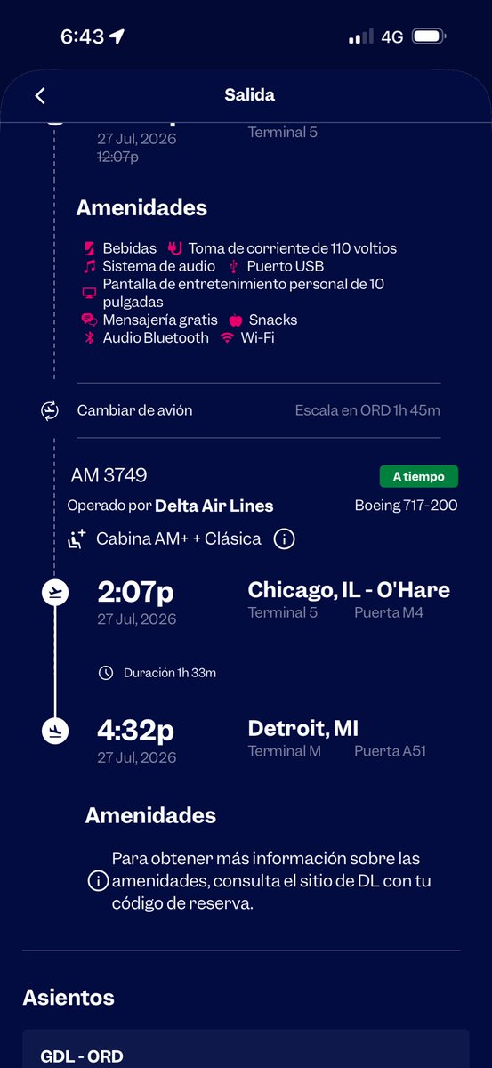 gmgironman's tweet photo. @Delta hola buenas noches.
Me cancelaron un vuelo, y necesito su soporte con el reembolso del mismo.
Anexo la información https://t.co/9ghXXIYNfO