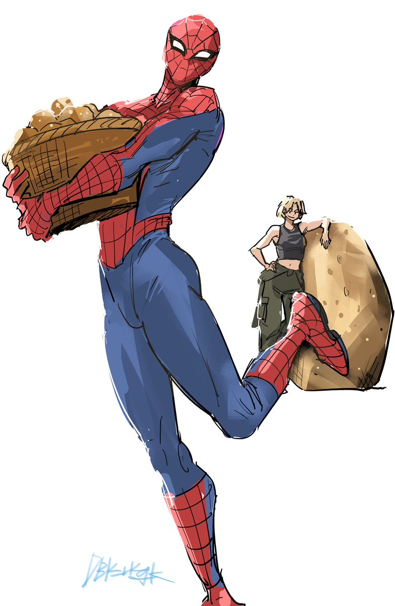 DBK_rkgk's tweet photo. 보자마자 낙서 스포는 아님 
#SpiderManBrandNewDay https://t.co/OlkSqRPNUX