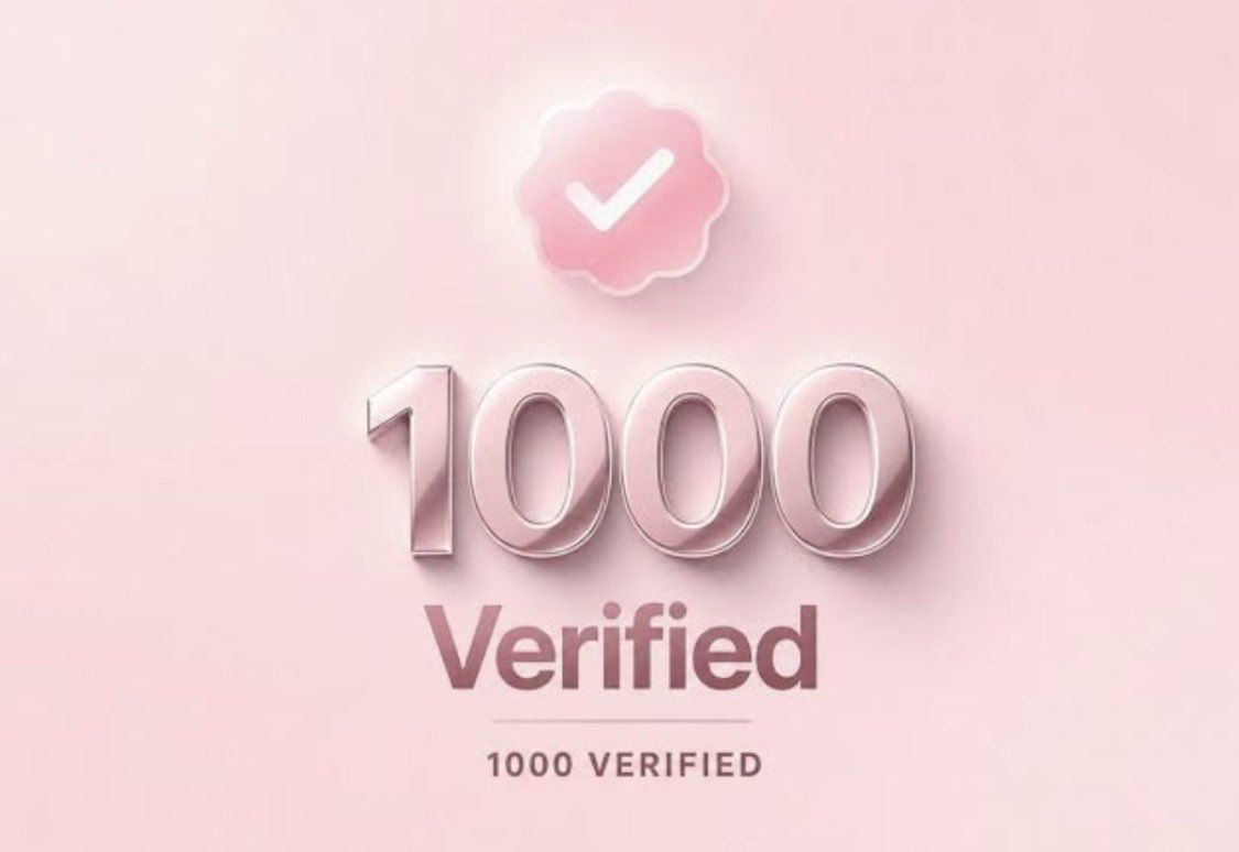 sparkshinex's tweet photo. Gain 1003 verified followers 

Drop gain 

Let’s follow and support ✅ https://t.co/zl3VZfCSD0