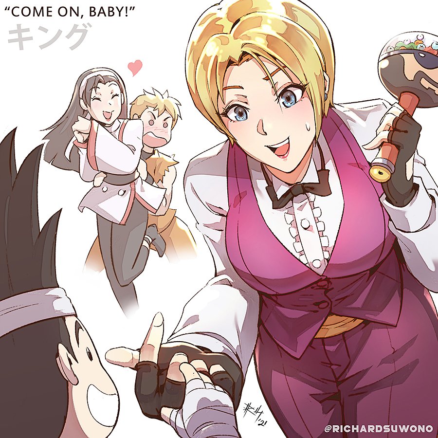 richardsuwono's tweet photo. Come On, Baby~

King Hardest challenge ever from Chizuru! 😂

KOF fans,
enjoy https://t.co/7UwWPhEqZU