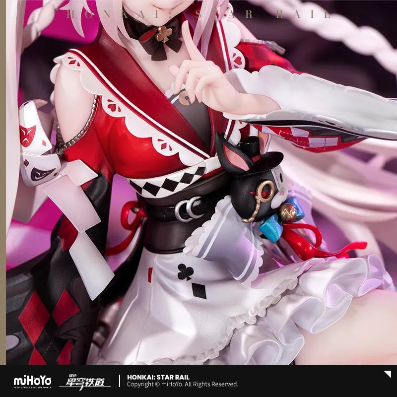 MianBaiYingHua's tweet photo. 【崩壊:スターレイル新商品予告💫】
火花1/7フィギュア登場！
8月5日21時より予約開始！ぜひお見逃しなく！ https://t.co/3a71jgQNpy