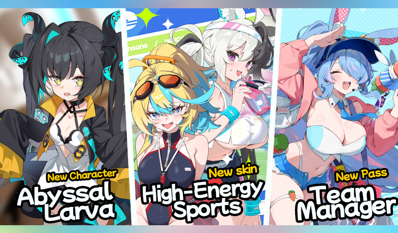 AstralParty_'s tweet photo. 📢 Version Update Notice
🗓️ Astral Party Update (0730)
💫 Greetings, Party Stars~

Maintenance begins July 30, 2026 at 10:00 (UTC+8)
⏳ Estimated duration: ~4 hours

�� New Character — Abyssal Larva
Available in UP Banner (07/30–09/02)
🏟️ Sports Meet Co-op Challenge Update
New Mutator Modules, exclusive Chips, and map updates arrive!

✨ S8 — Synthetic Surge (Part II)
07/30–09/03
Collect Trophy Snow Globes for a chance to obtain [Cheerleader – Lulu]!
⚽ Clearpass — Team Manager – Mimi
07/30–09/02

🎁 Event — 7 Days of Gifts
Log in daily to claim various rewards!
🛍 New Shop Skins Available
Gearhead – Nancy Lu • Lifeguard – LingLing
High-Energy Sports Pack now available!

✨ Returning Content
Costume Party – HaiQing returns!
Dragon's Ascent – Fen • Cute Captain – Ren
Please log back into the game once maintenance is complete 💫
For full update details, please check Discord or the in-game announcement.

#AstralParty #アストラルパーティー