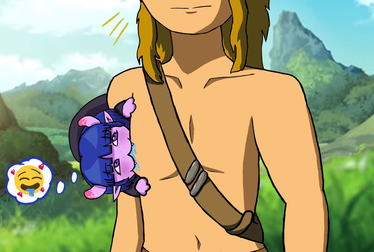 MagnaFerny205's tweet photo. El papucho de Link de Breath of the Wild/Tears of the Kingdom, si por mi fuera solo lo dejo en topless 😈🤤💜💜💜 https://t.co/DhS9Qy7sTG