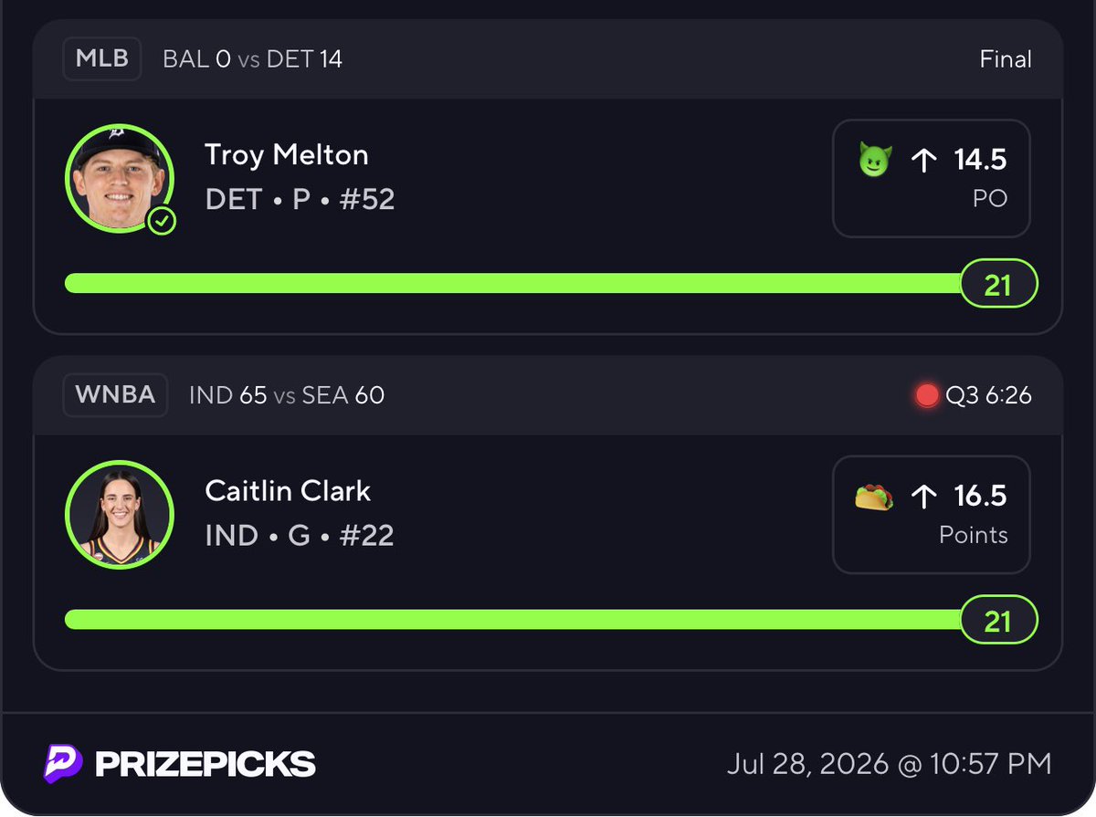 Thecoachcapper's tweet photo. 🚨 3/3 BANG! BANG! BANG! 🚨

🌮 TACO TUESDAY SWEEP 🧹

Bring out the brooms! We cashed all 3 Taco plays today. That’s why we wait for the best lines and the best opportunities before posting our plays.

Everything I post is 100% FREE, and we’re here to keep stacking wins together. 💰

🤖- @IntelliPickz 

If you tailed, smash that ❤️, drop a 🌮 in the comments, and let’s keep these good vibes rolling into tomorrow! 🔥

#PrizePicks #TacoTuesday #SportsBetting #MLB #PlayerProps #GamblingX #SportsPicks #Winning #SportsBettor #TheCoachCapper