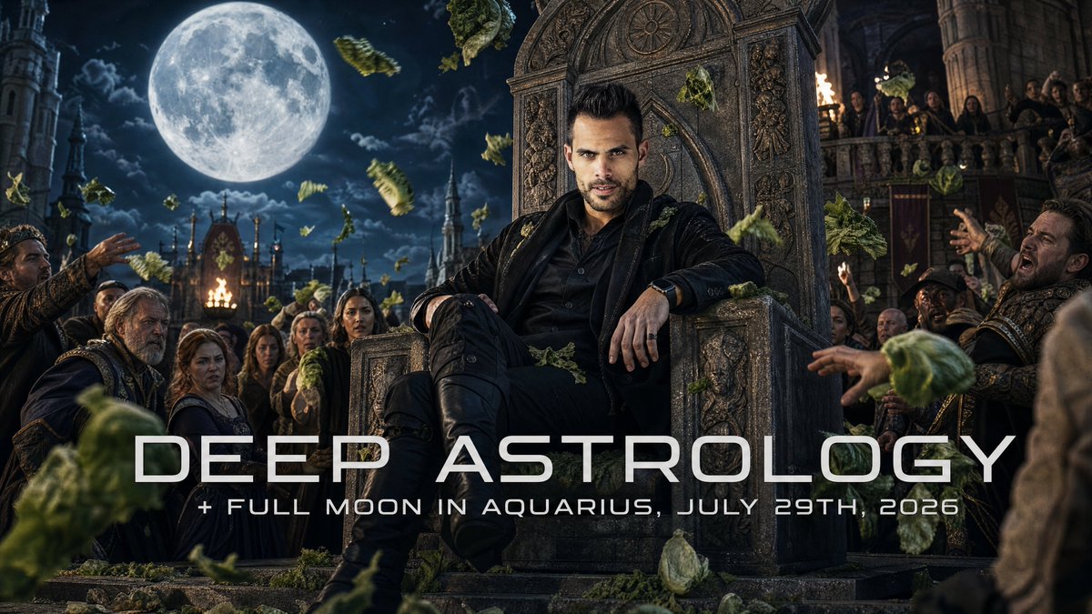 theleokingdom's tweet photo. Deep Astrology Weekly Astrology Horoscope + Full Moon Aquarius/Sun-Jupit... https://t.co/Bg8Viqje3Z via @YouTube https://t.co/3oTtG0mMuU
