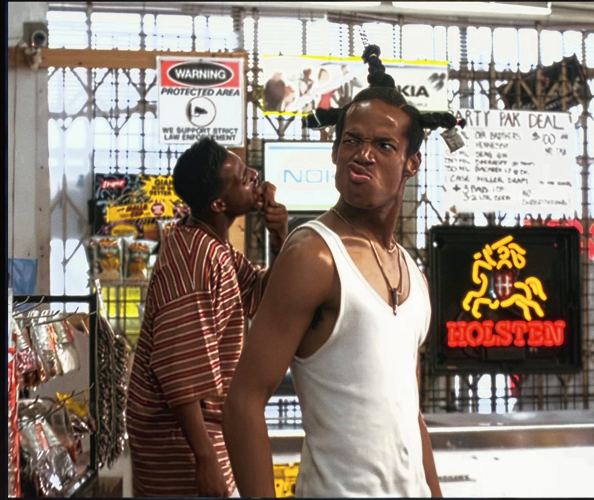 Elriodecuomo's tweet photo. Los Colegas del Barrio (1996, dir. Paris Barclay)
35mm Open Matte scan https://t.co/8PIIoazHLc