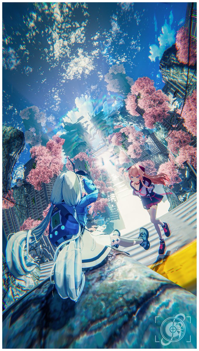Ofn1r_VRC's tweet photo. 🌐Origin ⁄ 原点
🖊By _Harim 
#ルリエ3D #ペルラ3D https://t.co/e4EZCpEGpU