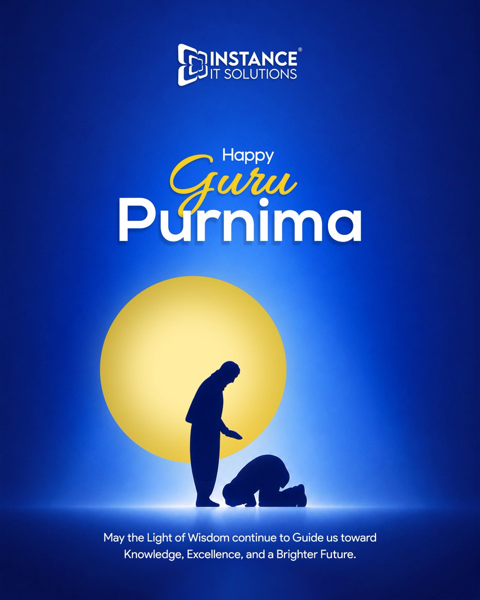 InstanceIt's tweet photo. learning never stops when wisdom leads the way. 🌸

on this guru purnima, we celebrate the mentors who empower us with knowledge, purpose, and vision.

#gurupurnima #learning #wisdom #leadership #instanceitsolutions https://t.co/Hy131l6r4J