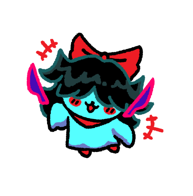 plasticluvdelux's tweet photo. uuu!!! who wants to play knife game with aqua? 🩵 #deltaruneaqua https://t.co/COXEPTQz8r