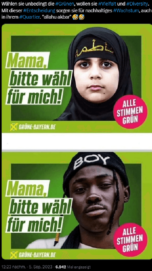 HumpMan69420's tweet photo. @MartinSellner_ Die grünen meinen damit: https://t.co/z6kpk97ccp