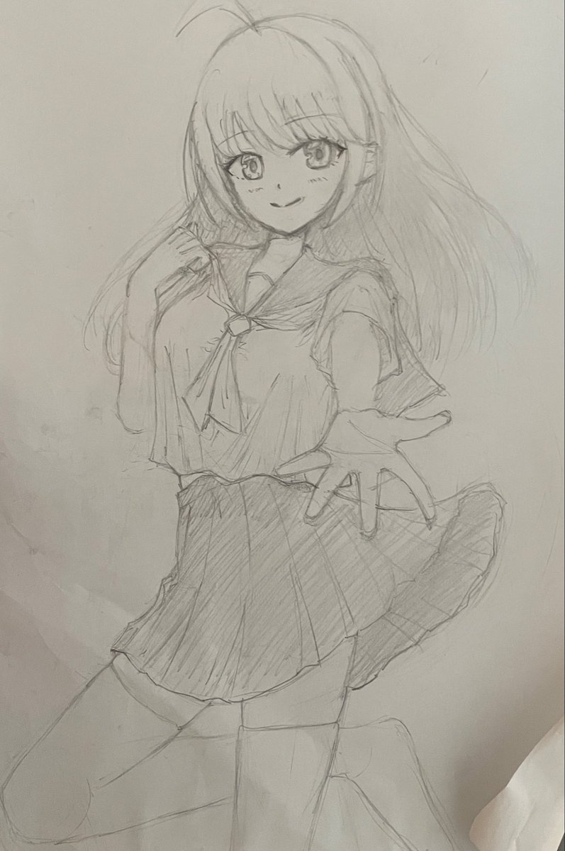 erigu57's tweet photo. ポーズ練習 https://t.co/c6RzvprSFP