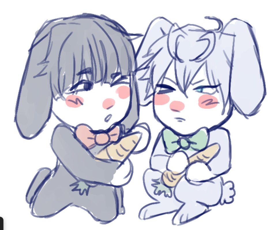thelastgulo's tweet photo. bunny ivantill cuz my friend got me into alnst https://t.co/IRFJR93Lko
