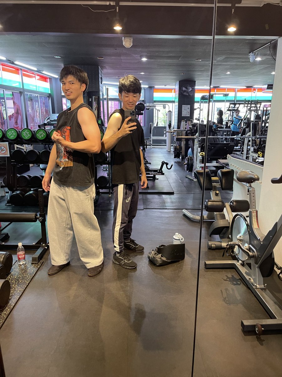 kentty330's tweet photo. 弟よ、いつの間にこんなにデカくなったの😳合トレありがとう！ https://t.co/IA56yH1PZE