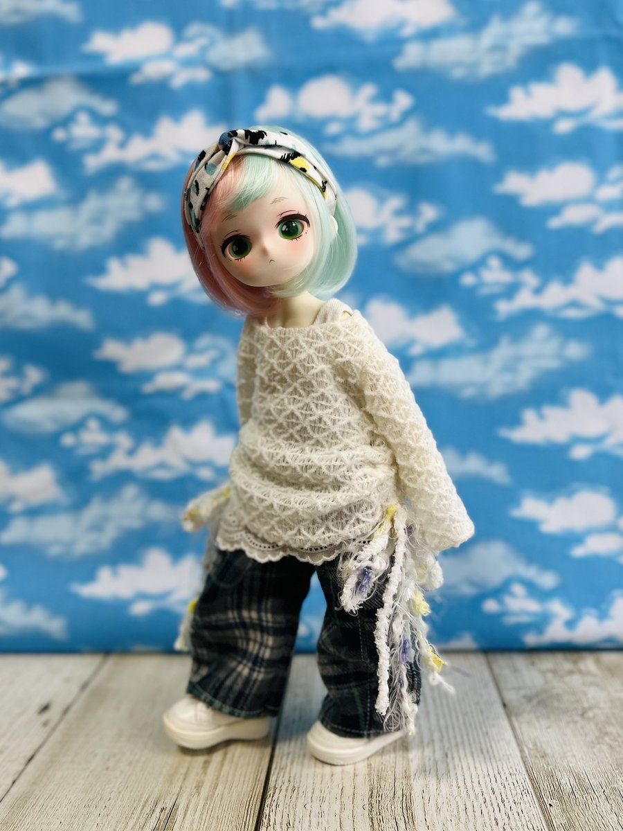 kerorinenomise's tweet photo. 試作のパンツを試作のニットと合わせてみる...両方とも布が可愛いのよね( ᎔˘꒳˘᎔)♡
#TinyFox
#cocoentopia https://t.co/kXRQOZ2y2t