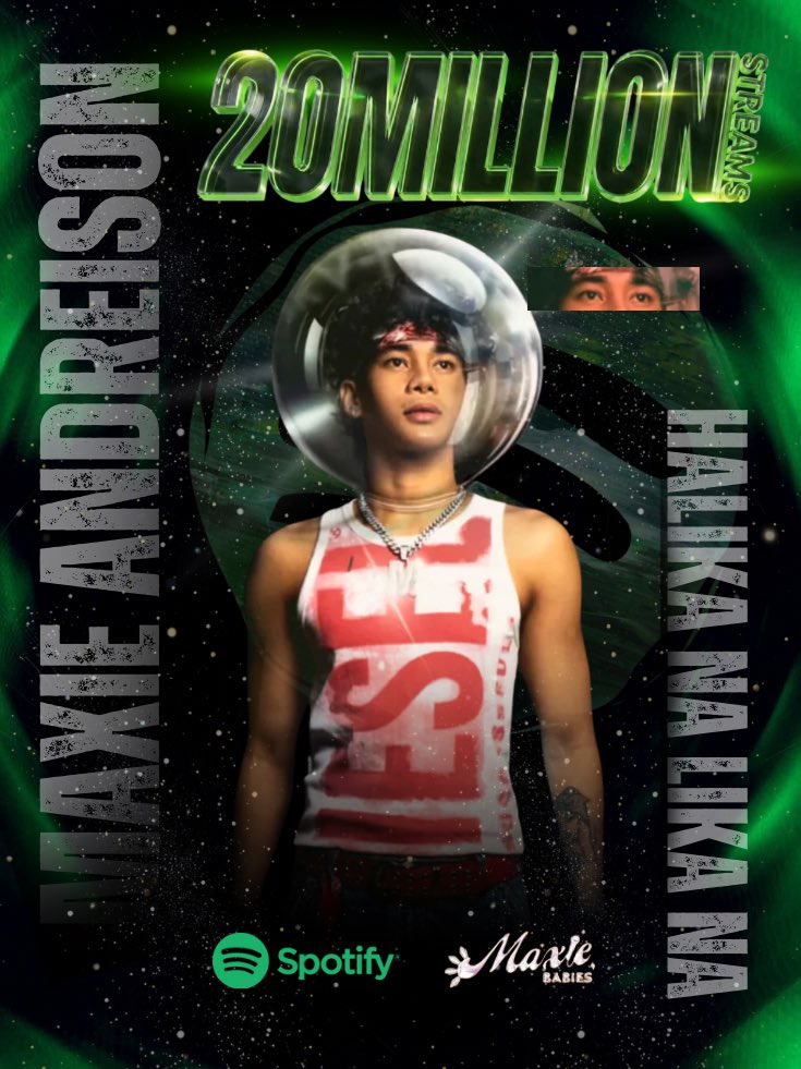 MaxieBabies's tweet photo. "Halika Na, Lika Na", 20 Million streams na sa @spotify! 

Ipinagmamalaki namin ang husay mo sa paglikha ng musika, @maxieandreison. At higit sa lahat, maraming salamat babies sa patuloy ninyong pagsuporta at hindi pagbitiw. 💐💫

🎶...Hawak-hawak ang kamay mo hanggang dulo. 🎶 https://t.co/J5tLRuPPhk