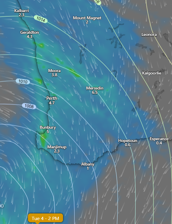 MeredithGuthr15's tweet photo. Latest @DPIRDbroadacre soil water map and Bureau soil water map for 28 July. Getting dry out there, next cold front is forecast for Tuesday 4 August, with rain pushing into the Great Southern. Thanks to @Windycom and @BOM_au. 🤞#climate https://t.co/iQUHcmaVUA