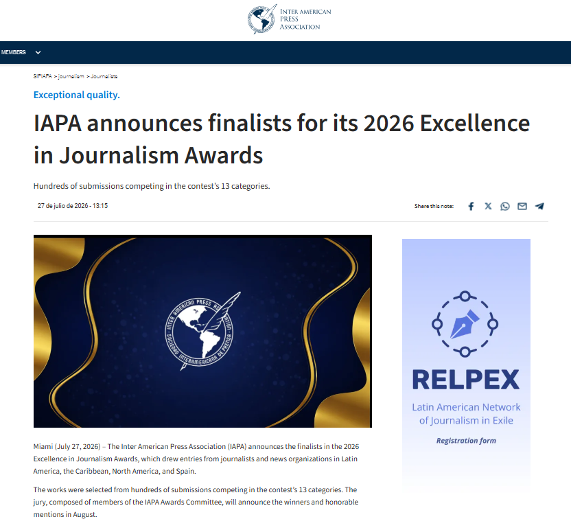 cijournalism's tweet photo. 💥The impact of our Open Climate Reporting Initiative #OCRI continues as one of the supported stories makes the shortlist for the Inter American Press Association (@sip_oficial) 2026 Excellence in Journalism Awards!

Short backstory: In Oct 2024, in partnership with @ConnectasOrg, we trained 10 journalists from El Salvador, Honduras, Mexico, Argentina, Guatemala, Peru, Bolivia, Ecuador as part of our OCRI-LATAM region programme within a story-lab workshop format. We then supported six Investigative stories published in 2025.

Interestingly, @claudibaez trained participants on the region-tailored version of our Data Driven Climate Investigation (DDCI) module during the workshop. We are proud that one of the supported stories has now been shortlisted in the Data Journalism category of the award.

The story is a cross-border collaborative effort that highlighted how #climatechange -specifically rising temperatures and altered rainfall patterns- has expanded the reach of the Aedes aegypti mosquito into high-altitude regions where dengue was previously rare or marginal. It documented 826 "preventable deaths", noting how budget cuts for vector control and reactive, late responses from authorities (particularly the failure to implement a comprehensive strategy established two decades ago by the Pan American Health Organization - PAHO) led to catastrophic outbreaks in Mexico, Guatemala, and Honduras.

Read the piece here: https://t.co/e26gqP6acb

Well done to the team that includes Oscar Emilio Godoy, Jonathan Palma @JonathanPalmaL, Jorge Rodríguez @elapachabotones, Breidy Hernández @brey_hernandez, and Miguel Ángel Garnica; with editorial support from @ConnectasOrg and media collaboration and cross platform syndication with Viatori (Guatemala), Criterio HN @criteriohn (Honduras), Inter Press Service @ipsnoticias, and Poplab @poplabmx (both Mexico).

A high five🫸also to our other LATAM training faculty members @DavidTarazonaP, @TaisGadeaLara, @maxtropiero_ and @GrishaVera,  who took participants through different modules during the 4-day workshop.

We are in high hopes waiting for the announcements of the winners and honourable mentions in August!🤞